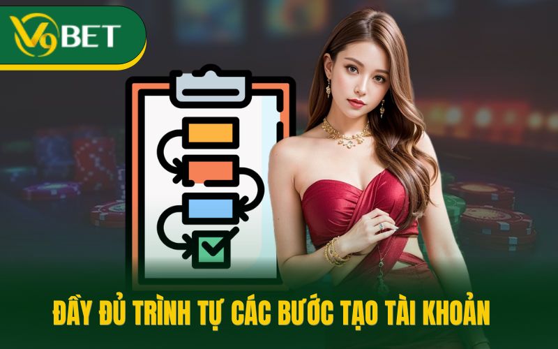 Đầy đủ trình tự các bước tạo tài khoản